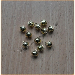Dzwoneczki 2 - 10 mm - złote