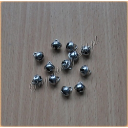 Dzwoneczki 2 - 10 mm - srebrne