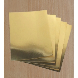 Karton Mirror Gold A4