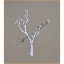 Scrapki D - Drzewa - Drzewo 7-białe