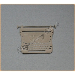 Scrapki C - Vintage - Maszyna do pisania - craft