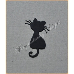 Scrapki A - Zwierzęta - Kot 1 - czarny