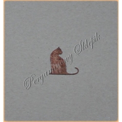 Scrapki A - Zwierzęta - Kotek 3 - brązowy